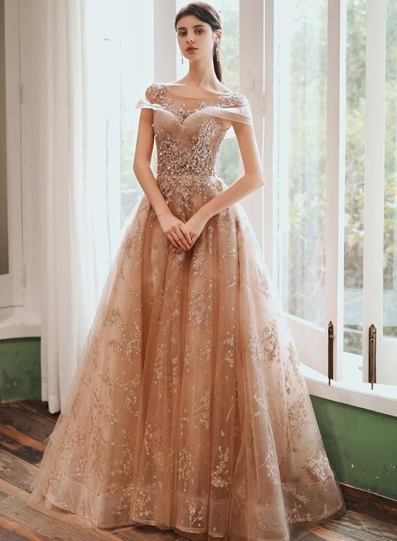 Glittery new arrivals long gown