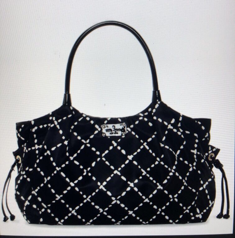 kate spade baby bag black