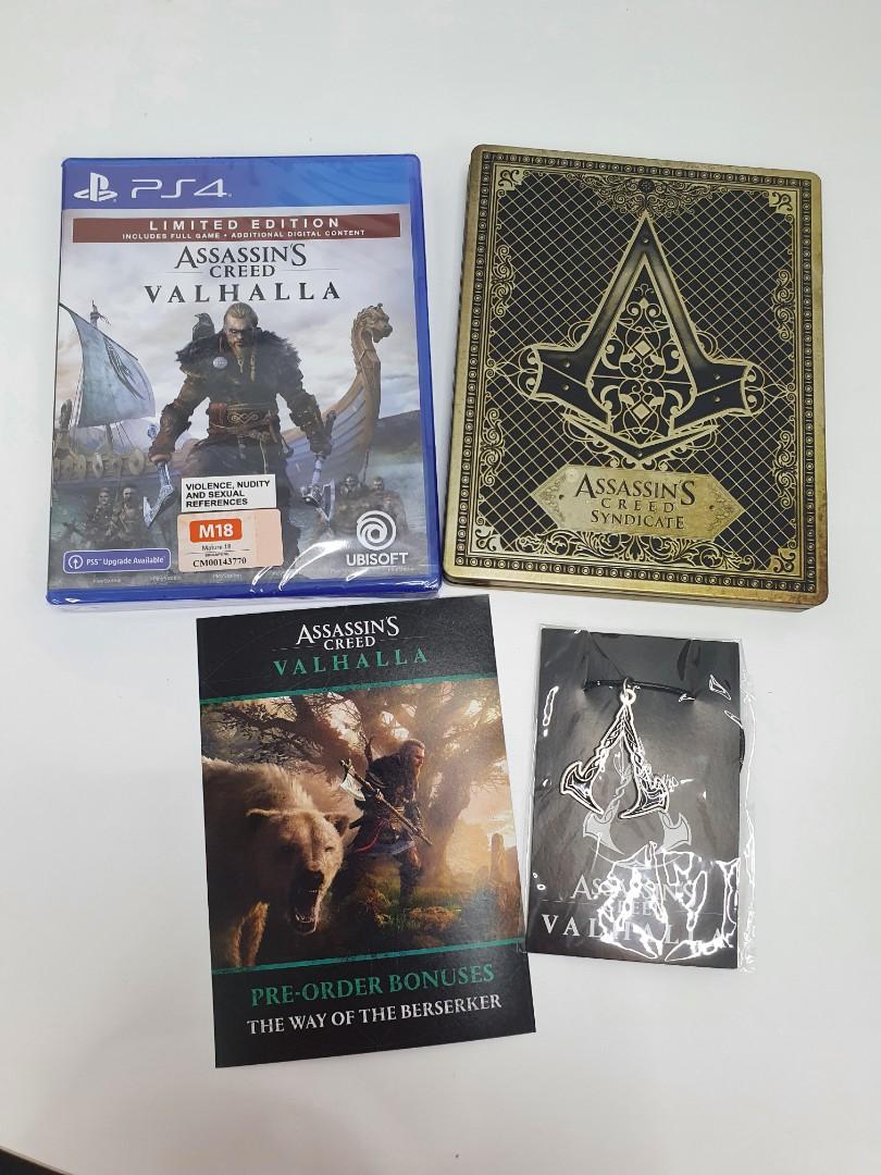 Assassin'S Creed Valhalla Playstation 4 Gold Steelbook Edition