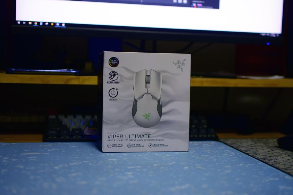 Razer Viper Ultimate Mercury Edition With Charging Dock Computers Tech Parts Accessories Mouse Mousepads On Carousell
