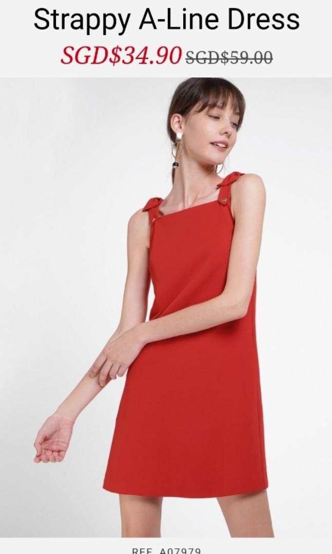 Strappy a deals line dress