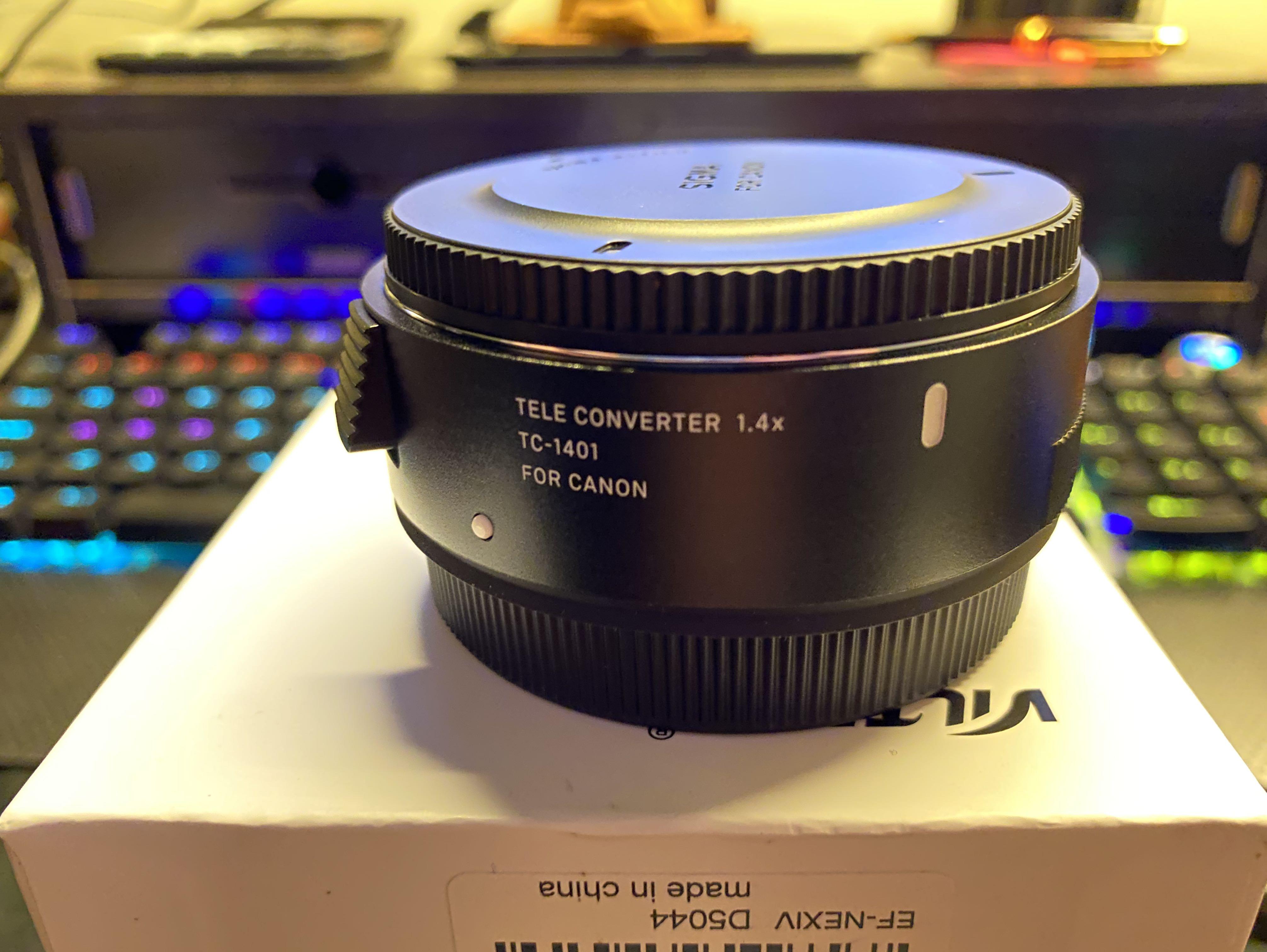 Sigma Tele Converter Tc 1401 Photography Lenses On Carousell