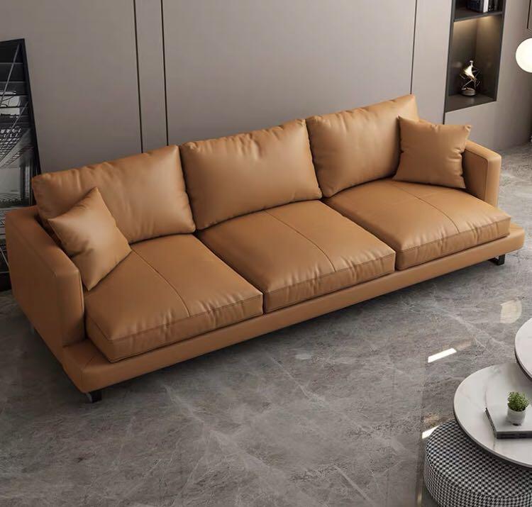 Sofa Leather * Promo* S7170( Free Delivery), Furniture & Home Living