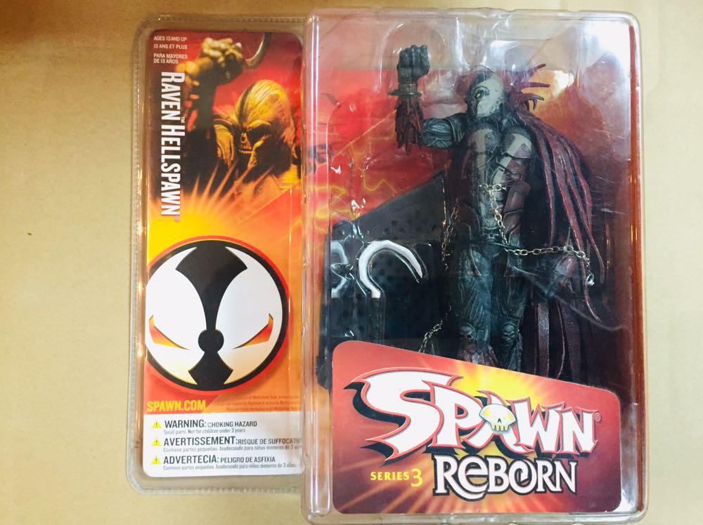 SPAWN Raven Hellspawn (Category: Toy Figures) located in Singapore. Submitted by tituswhyte (Listing ID 1048120054, Image 1). Description: Raven Hellspawn by McFarlane. Rare. Mint in box, good condition. .