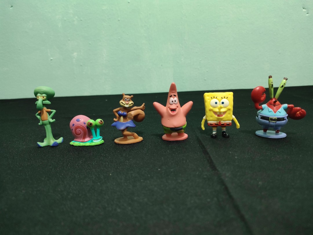 Spongebob And Friends Toys Games Action Figures Collectibles On Carousell