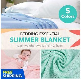 Summer Blanket Thermal Blanket 100%