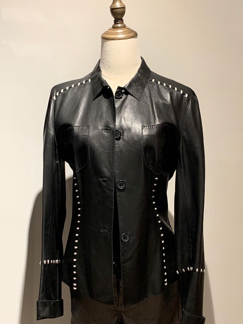 Sylvie Schimmel Leather jacket