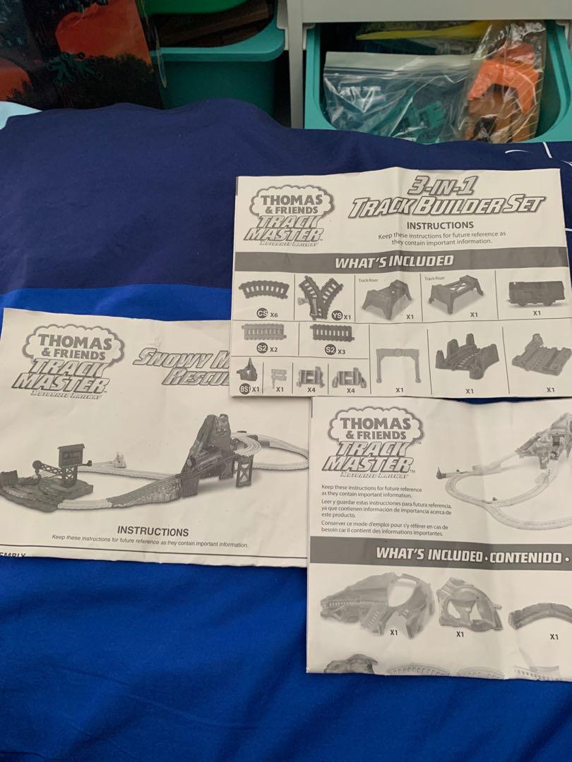 thomas trackmaster icy mountain drift set