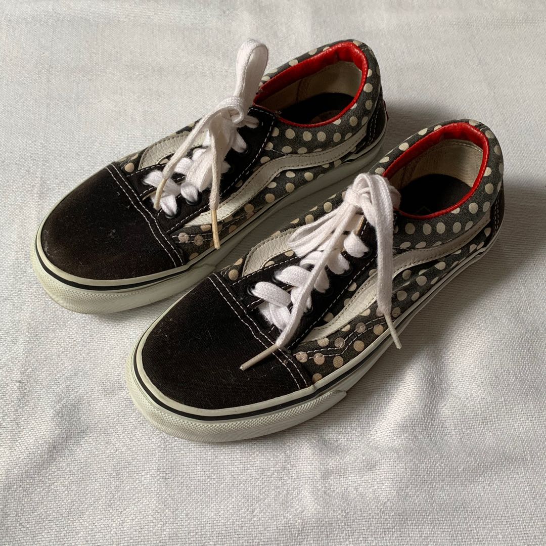 polka dot vans old skool