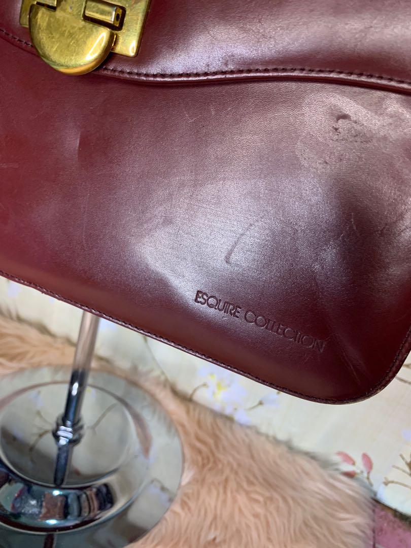 Vintage Esquire Messenger Bag, Women's Fashion, Bags & Wallets, Cross