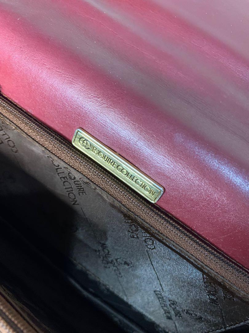 Vintage Esquire Messenger Bag, Women's Fashion, Bags & Wallets, Cross