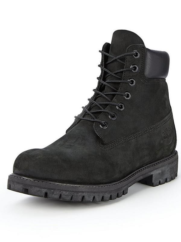timberland triple black