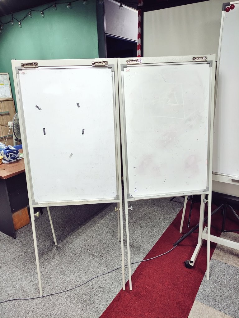 2x3 ft portable white board, Furniture & Home Living, Furniture, TV
