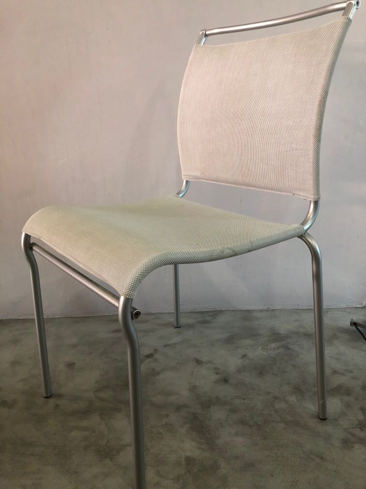 4 used madeinItaly Calligaris dining chairs for sale, Furniture