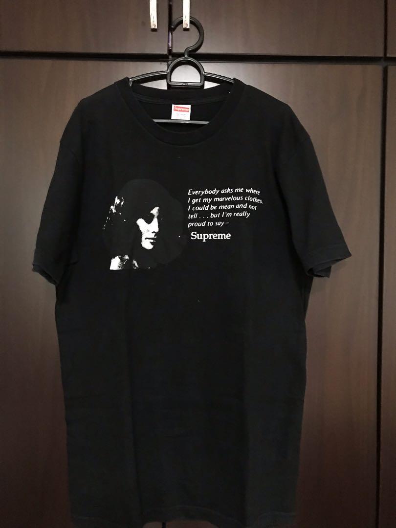 Authentic Supreme Mean Tee Men s Fashion Tops Sets Tshirts