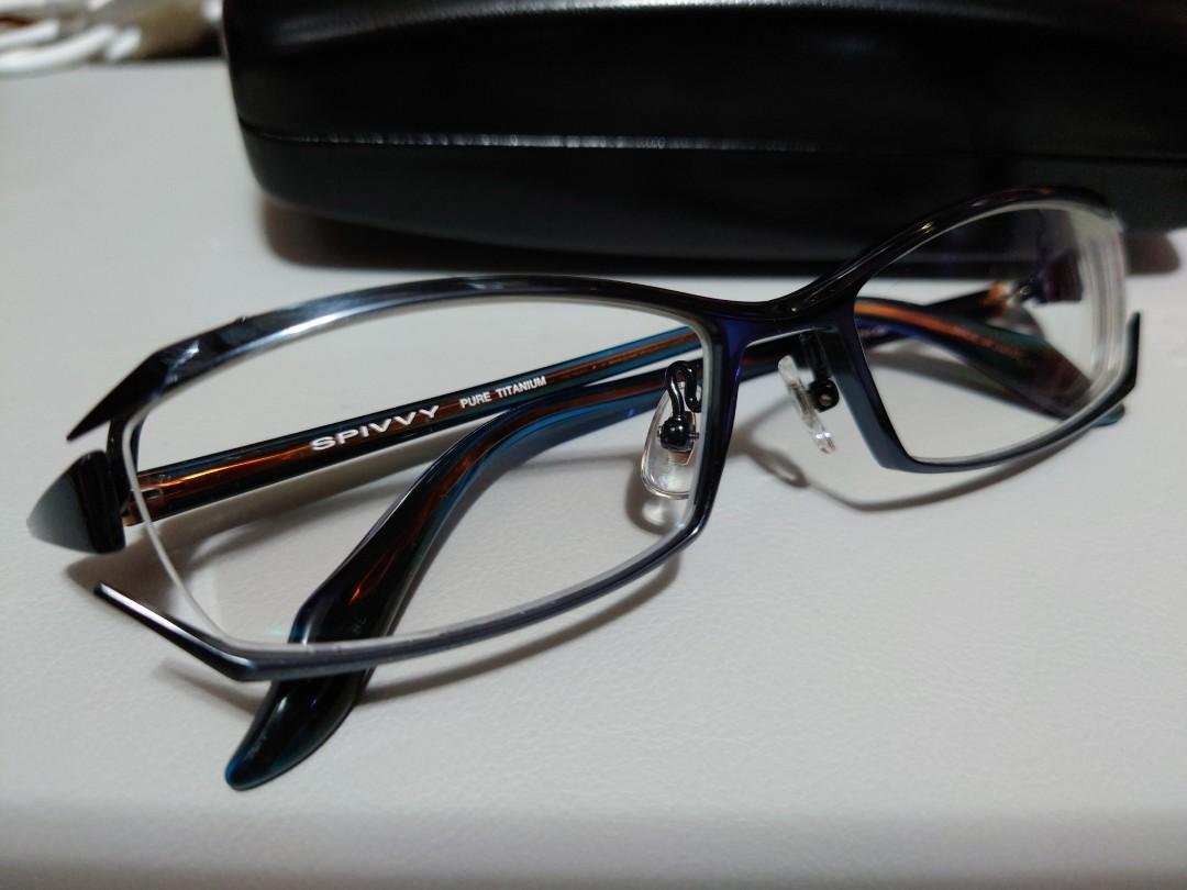 金子眼鏡SPIVVY 眼鏡, 男裝, 手錶及配件, 眼鏡- Carousell