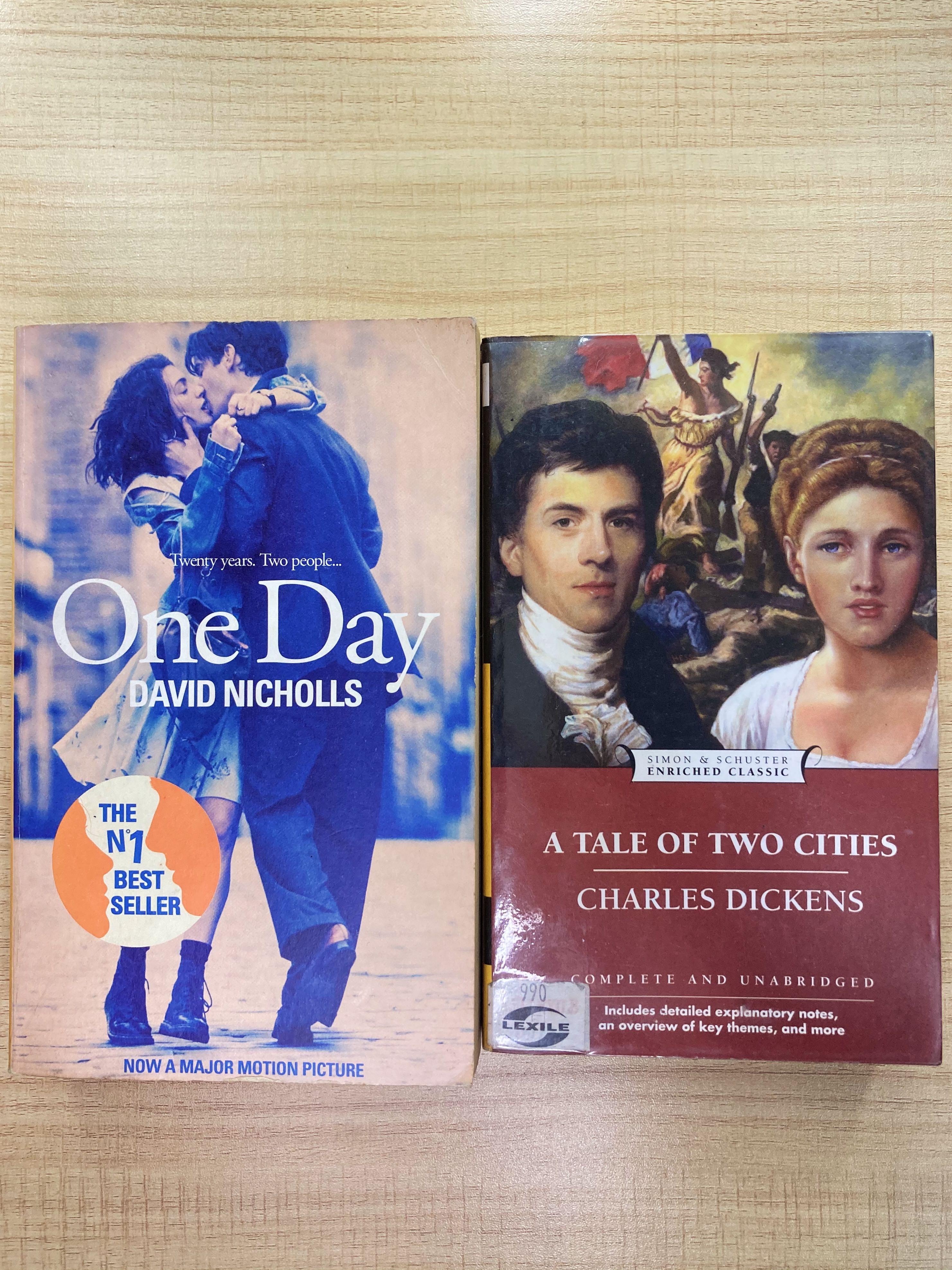 A Tale of Two Cities & One Day (Category: Storybooks) located in Quezon City. Submitted by ngdeclutters (Listing ID 1048427811, Image 1). Description: ✨150php each ✨Pages have already tanned Don’t hesitate to msg me if you have any questions! 😊 📍Shipping from Quezon City No meetups in the meantime 🏍 Delivery: Lalamove, Mr. Speedy, Grab, Angkas *Buyer shoulders the shipping fee 💵 Mode of Payment: GCash, BPI Bank Deposit.