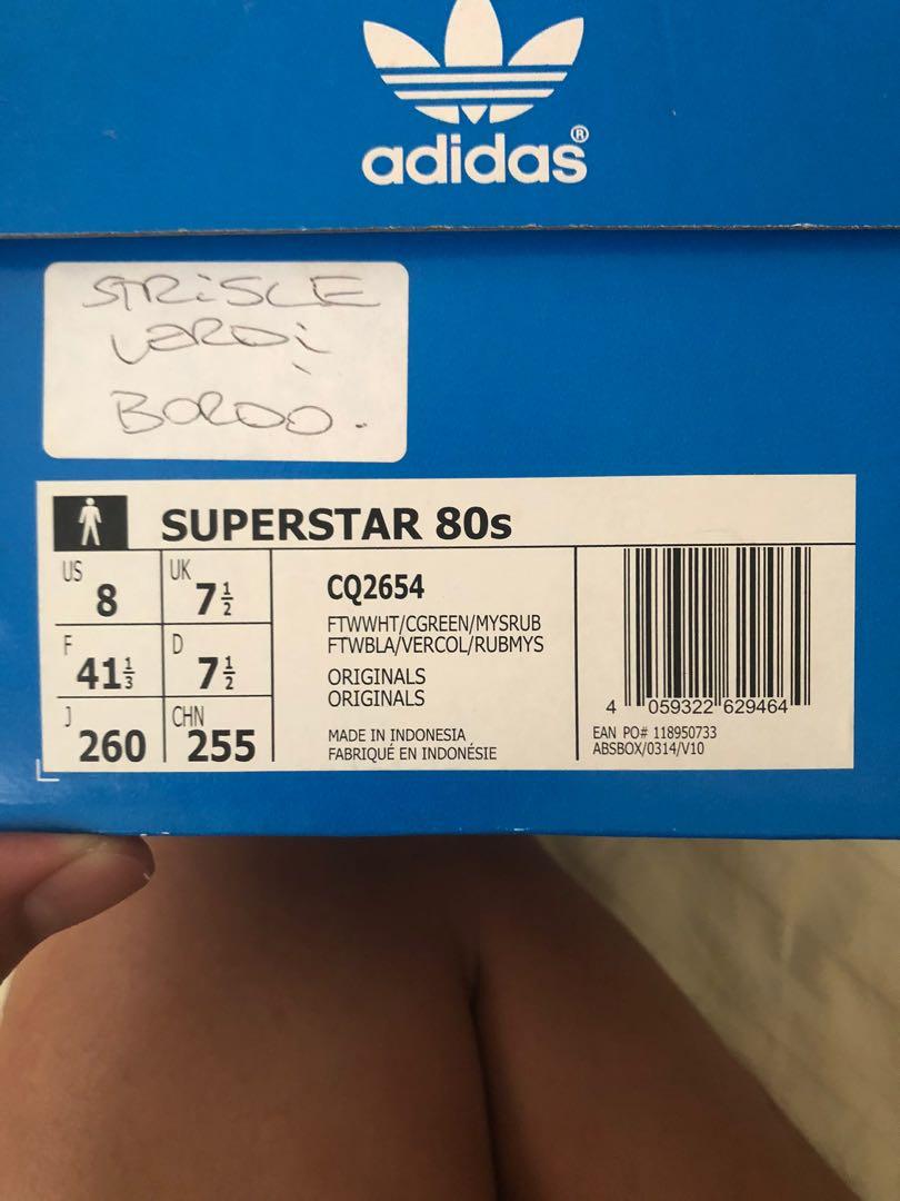Adidas superstar 80s cq2654 clearance