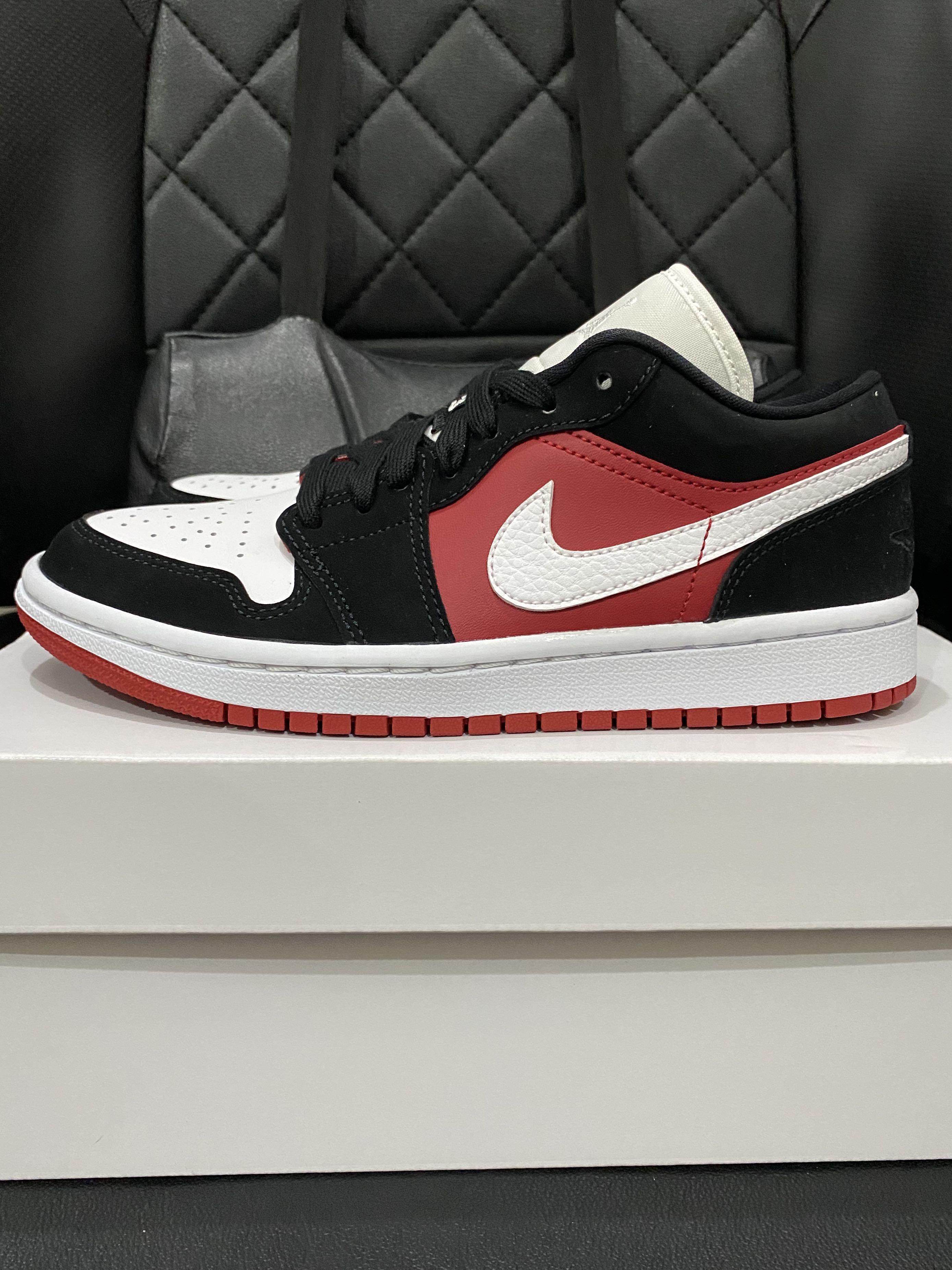 Air Jordan 1 Low Womens Gym Red Women S Fashion Footwear Sneakers On Carousell