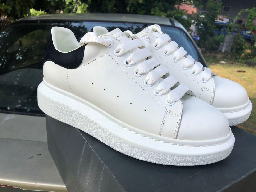 olive green alexander mcqueen sneakers