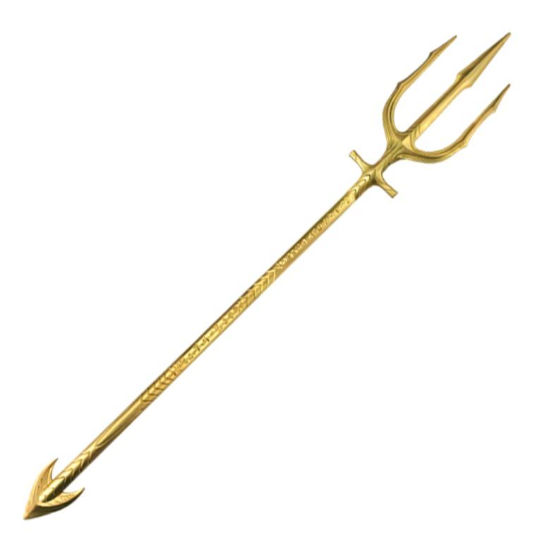 Aquaman Gold Trident of King Atlantis ( Cosplay PVC , PU Trident ...