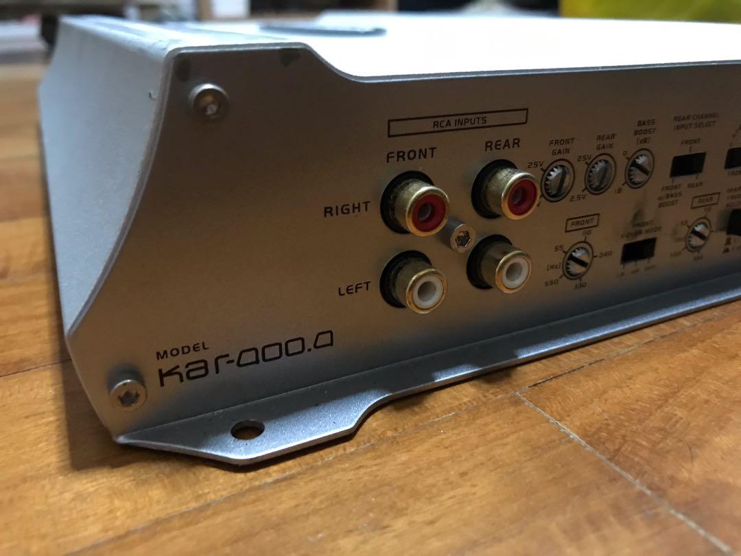 ARC Audio (KAR400.4) 4 Channel 400 Watt Class AB Amplifier, Car