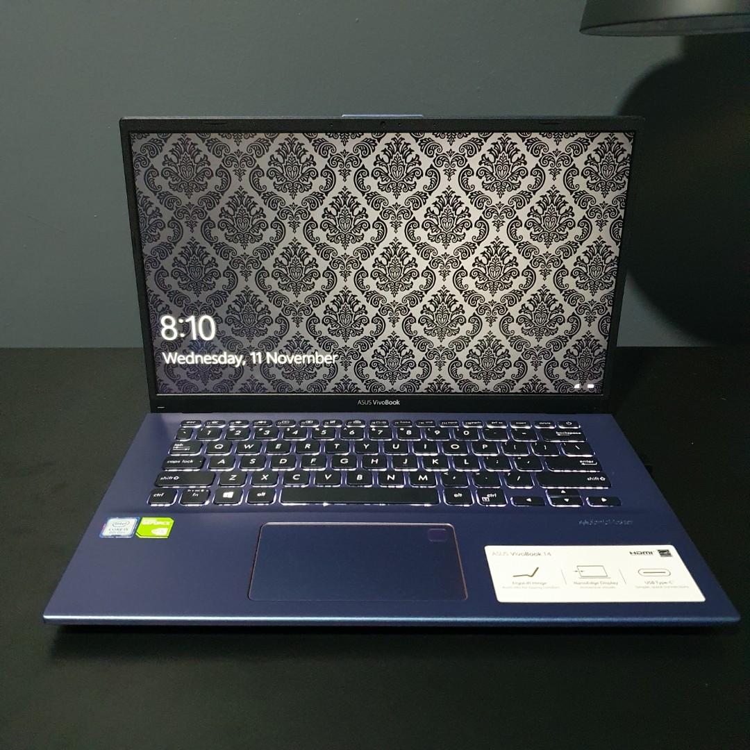 Asus A412f Mx250 Ssd 512gb Ram 8gb I5 8265u Vivobook Laptop Gaming Electronics Computers Laptops On Carousell