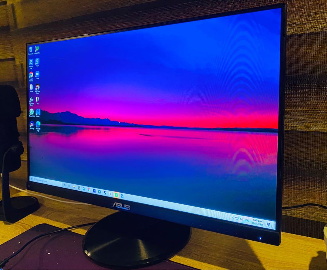 Asus Vp249qgr 24 Inch Gaming Monitor Full Hd Ips 144hz Electronics Computer Parts Accessories On Carousell