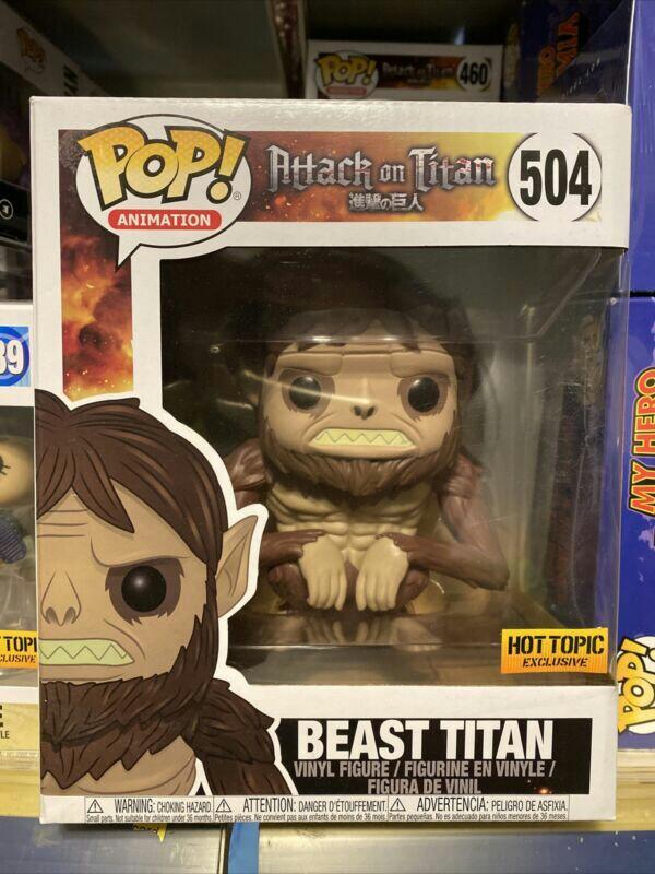 Attack On Titan Beast Titan Hot Topic Exclusive Funko Pop Toys Games Toys On Carousell #freetoedit levi ackerman from attack on titan #leviackermann #attackontitan #wallpaper. attack on titan beast titan hot topic exclusive funko pop