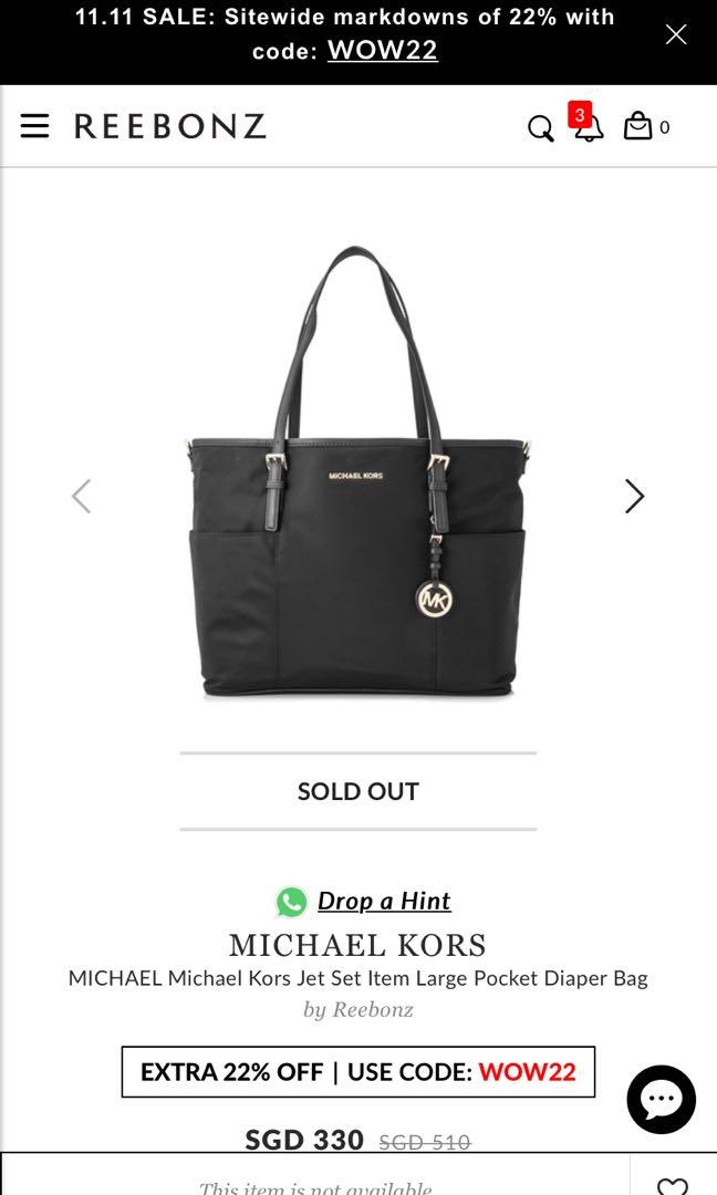 Michael kors diaper bag bloomingdales cheap
