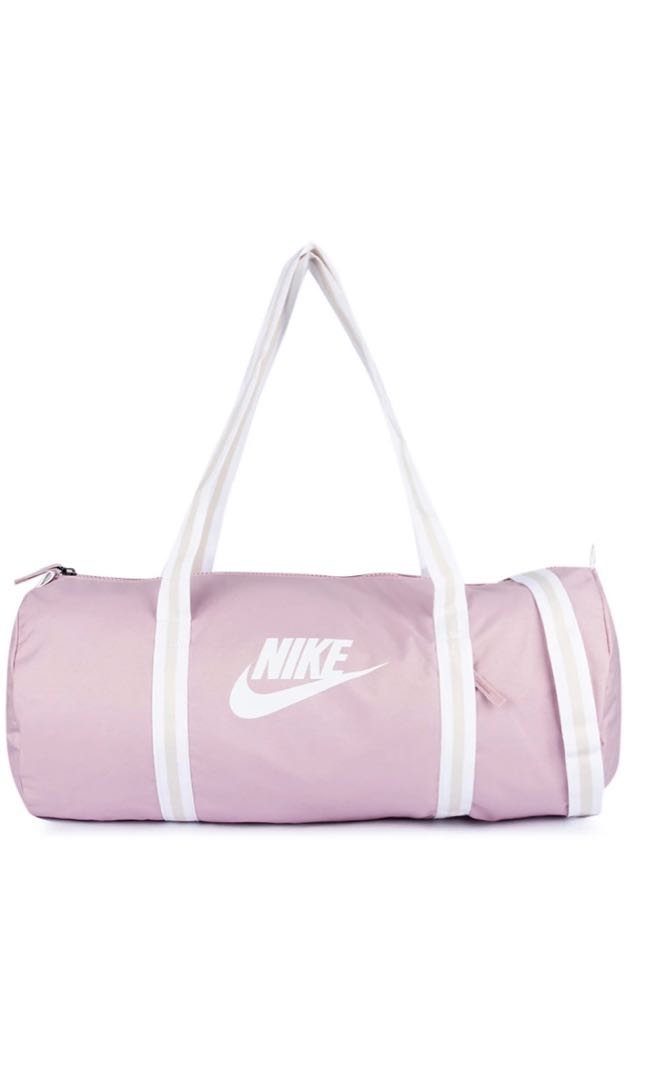 Nike pink on sale duffle bag