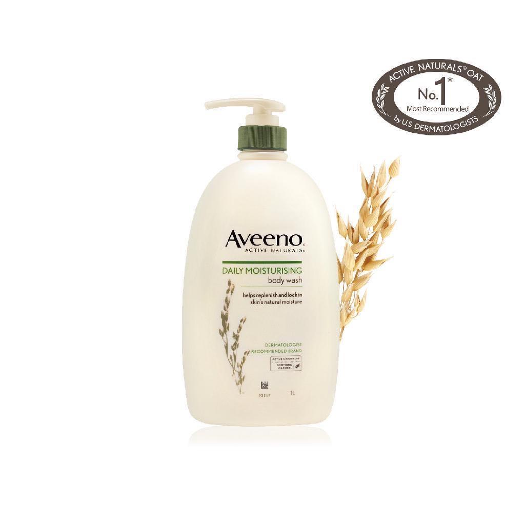 aveeno body wash 1l