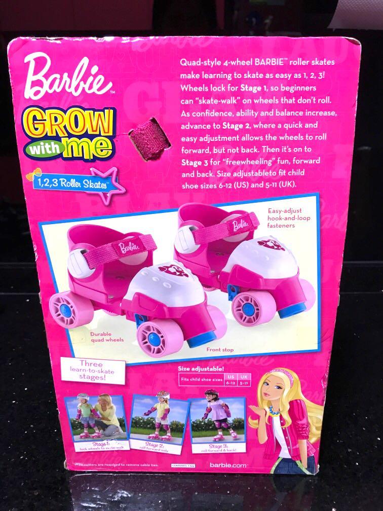 BN Barbie Roller Skates Hobbies Toys Toys Games on Carousell