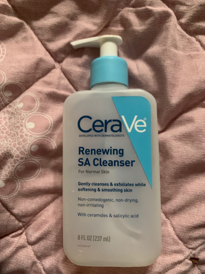 cerave renewing sa cleanser iherb