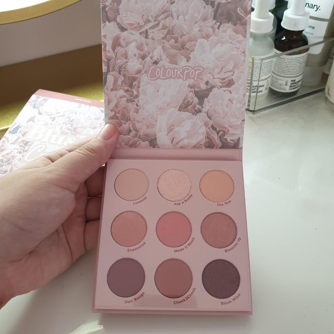 blush palette colourpop