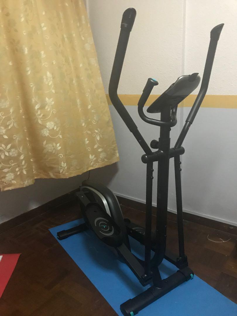 Cross Trainer Domyos Elliptical E Shape Sports Equipment Exercise Fitness Cardio Fitness Machines on Carousell