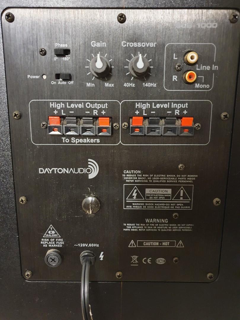 Dayton sub 1000 on sale