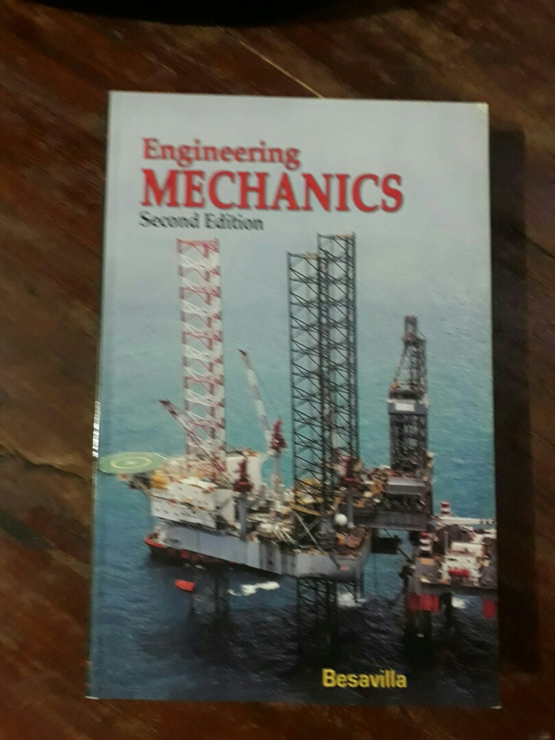 ENGINEERING MECHANICS 2ND ED. BY BESAVILLA, Hobbies & Toys, Books