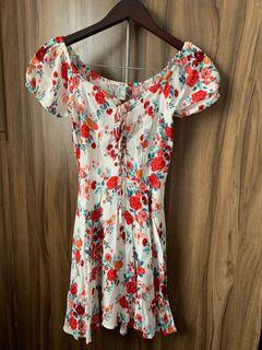 F21 Floral Print Summer Dress