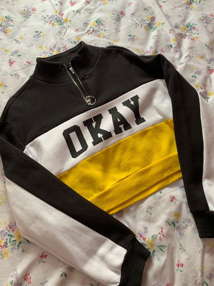 okay sweatshirt h&m