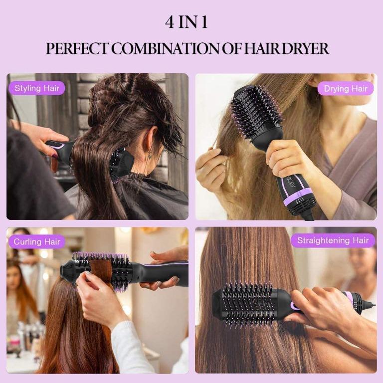 abody hair straightener brush