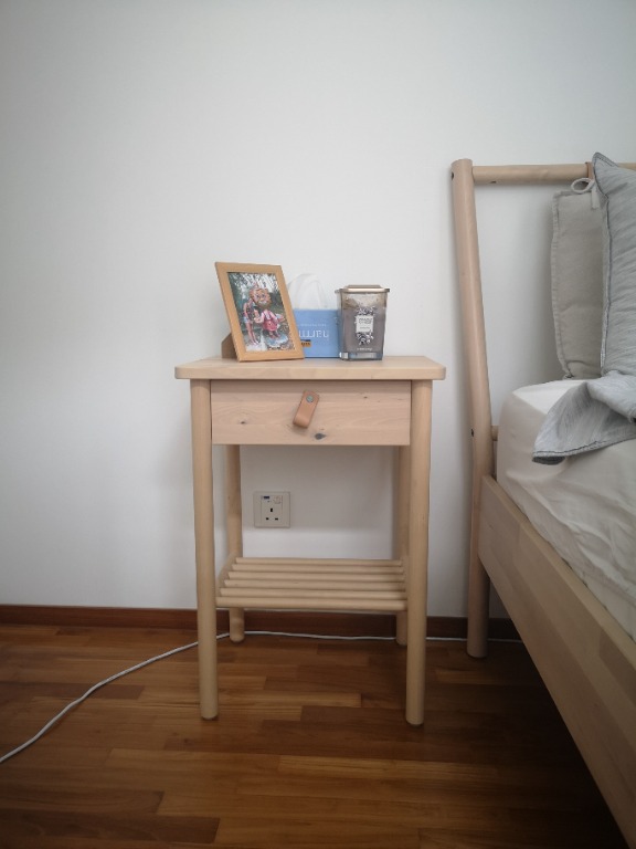 Ikea björksnäs on sale bedside table