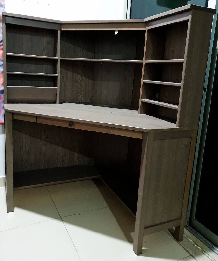 IKEA Study Table, Furniture & Home Living, Furniture, Tables & Sets on Carousell