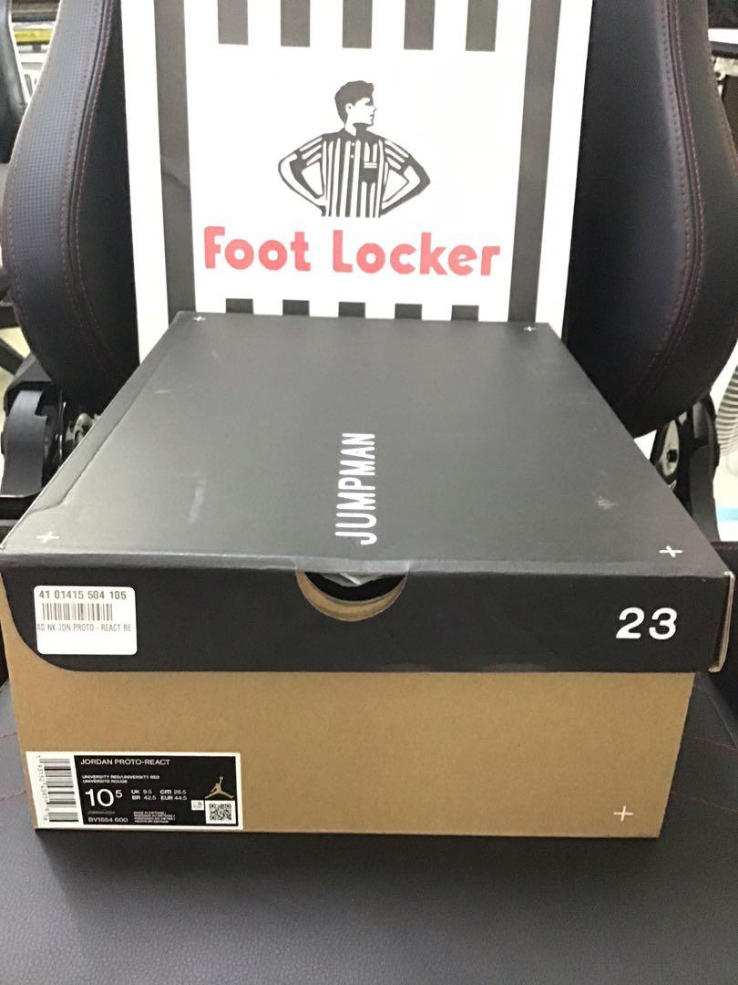 Jordan proto react best sale footlocker