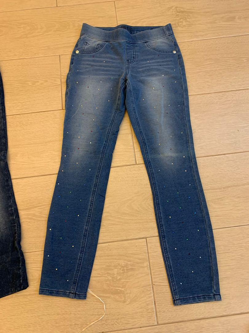 justice blue jeans