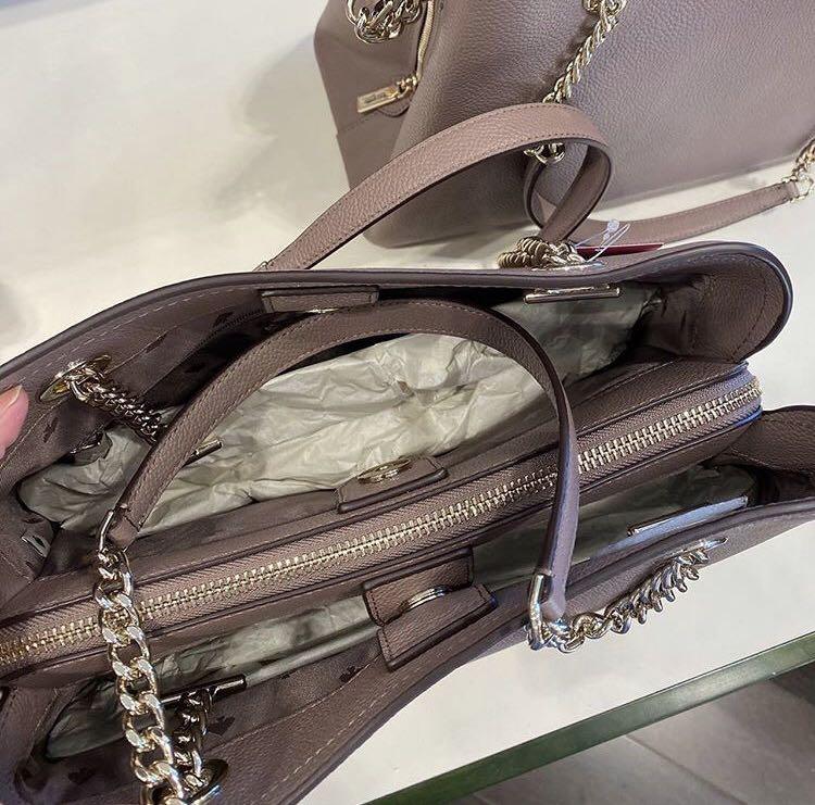 Kate Spade Jordyn Medium Chain Handle Handbag in Duskcity, Luxury, Bags &  Wallets on Carousell