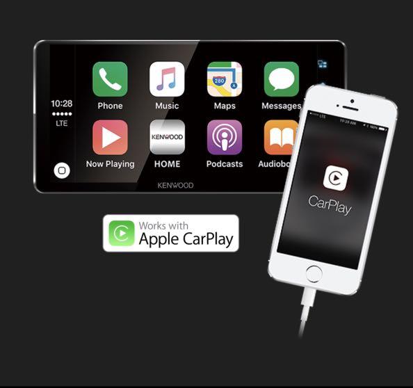 Kenwood DDX917WS ( support Apple CarPlay and Android Auto), Car