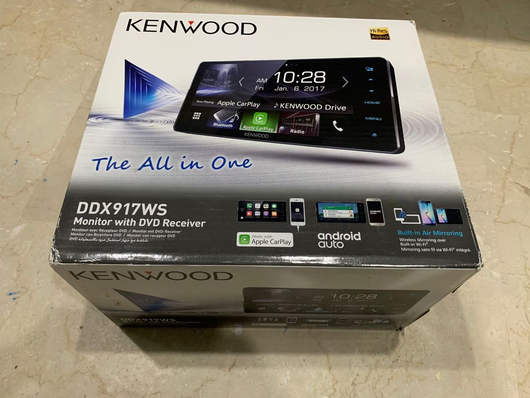 Kenwood DDX917WS ( support Apple CarPlay and Android Auto), Car