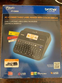 Label Maker - Brother PT-D600, Computers & Tech, Printers ...