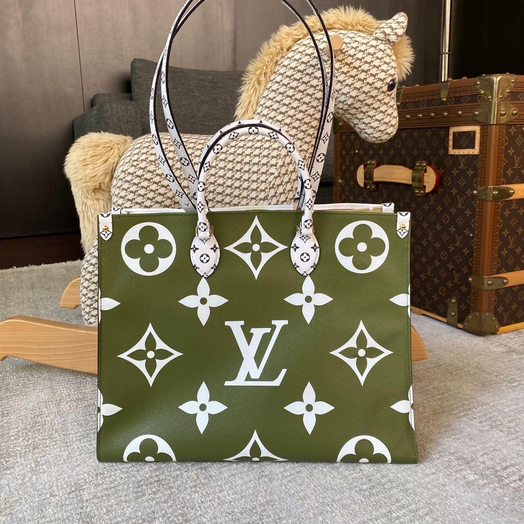 LV neverfull multicolor with pouch, Luxury, Bags & Wallets on Carousell